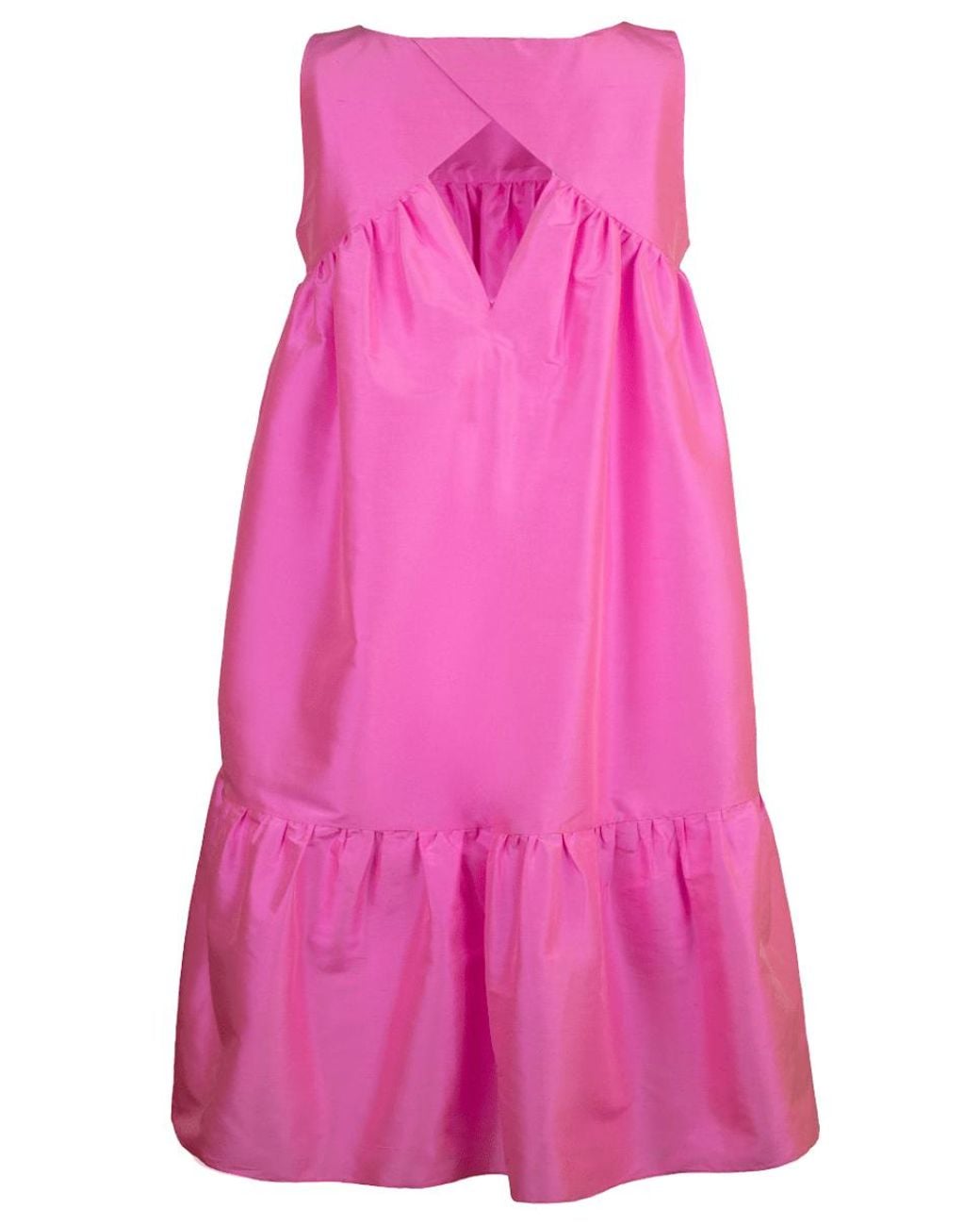 Helene Galwas Pink Filipa Dress