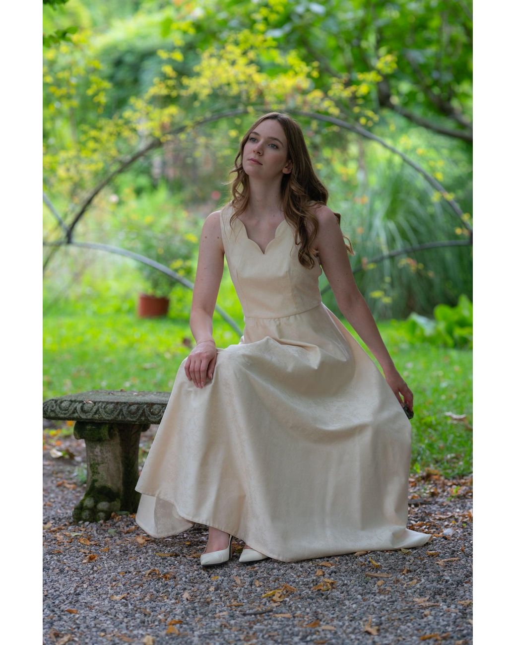 Sofia Tsereteli Natural Neutrals Empress Gown