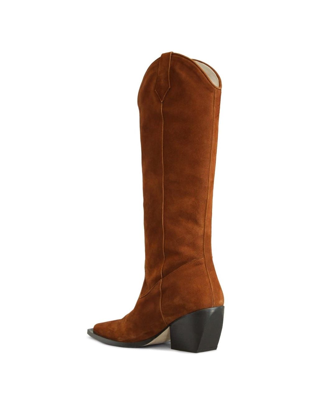 Terry De Havilland Brown Annie Suede Cowboy Boot