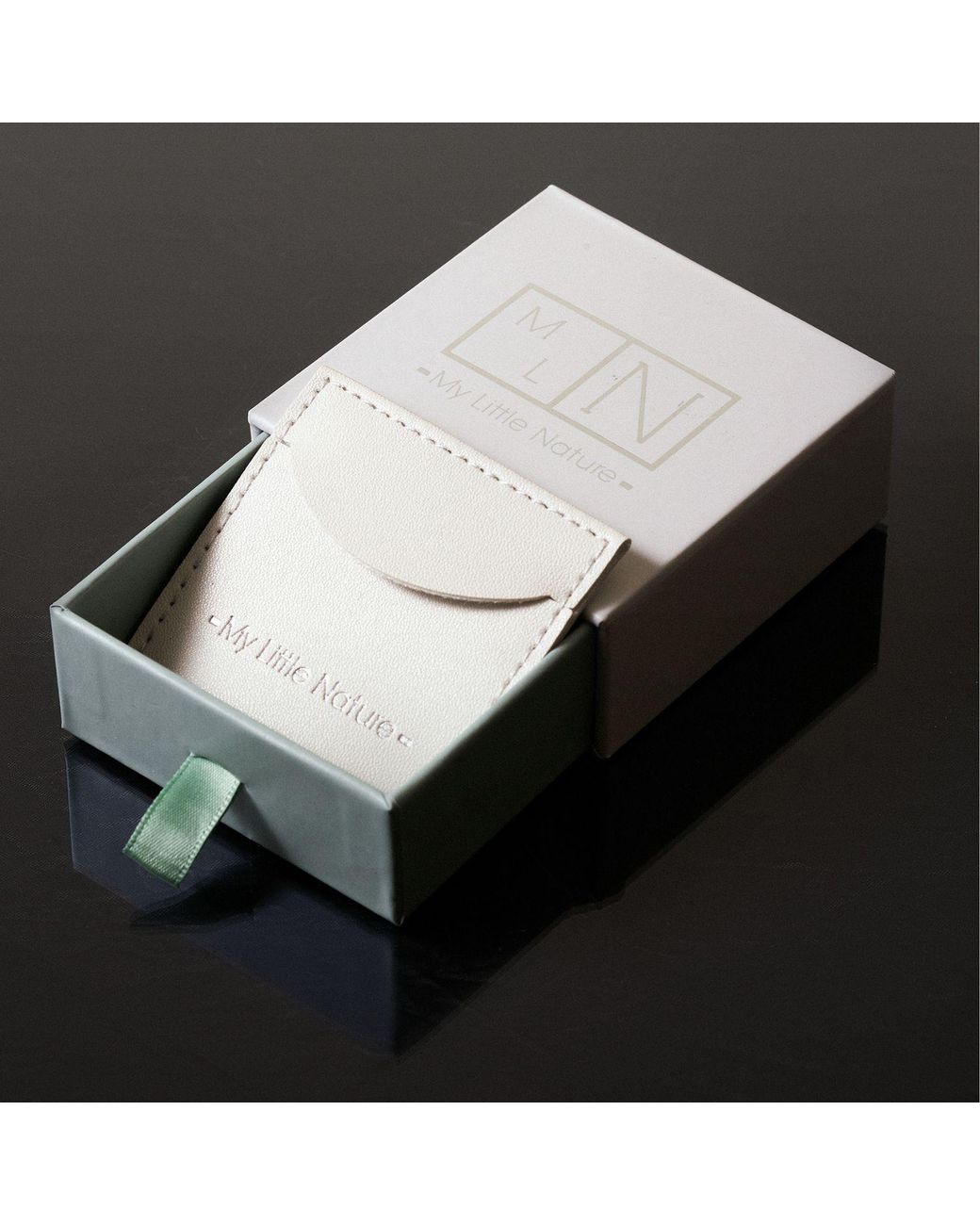 My Little Nature Green Cuff Bracelet With Preserved Pine Needles