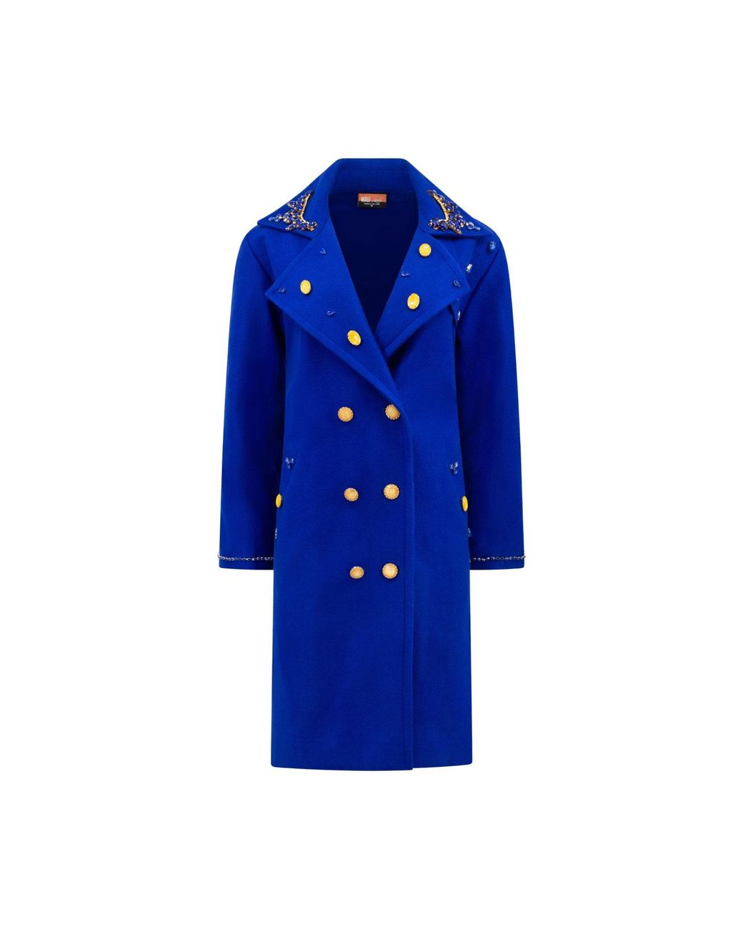Maui X Lolita Blue Ilya Wool Coat