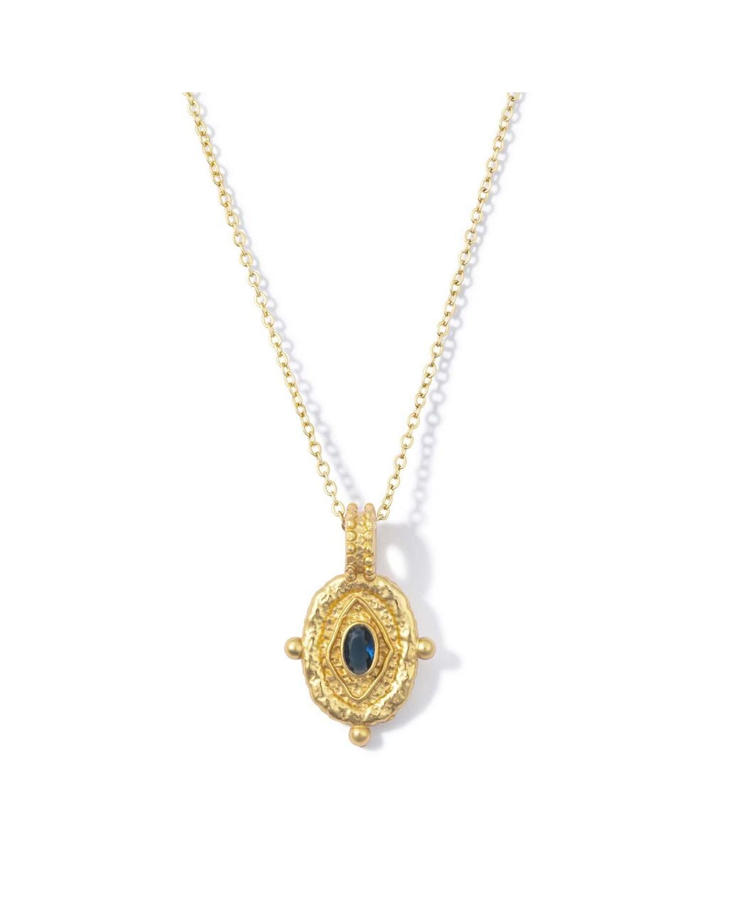 Formation Co. Jewellery Metallic Indus Sapphire Necklace