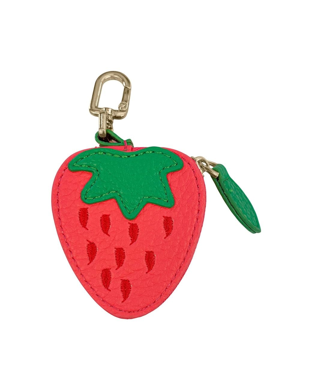 Lilly Loves Red Strawberry Bag Charm
