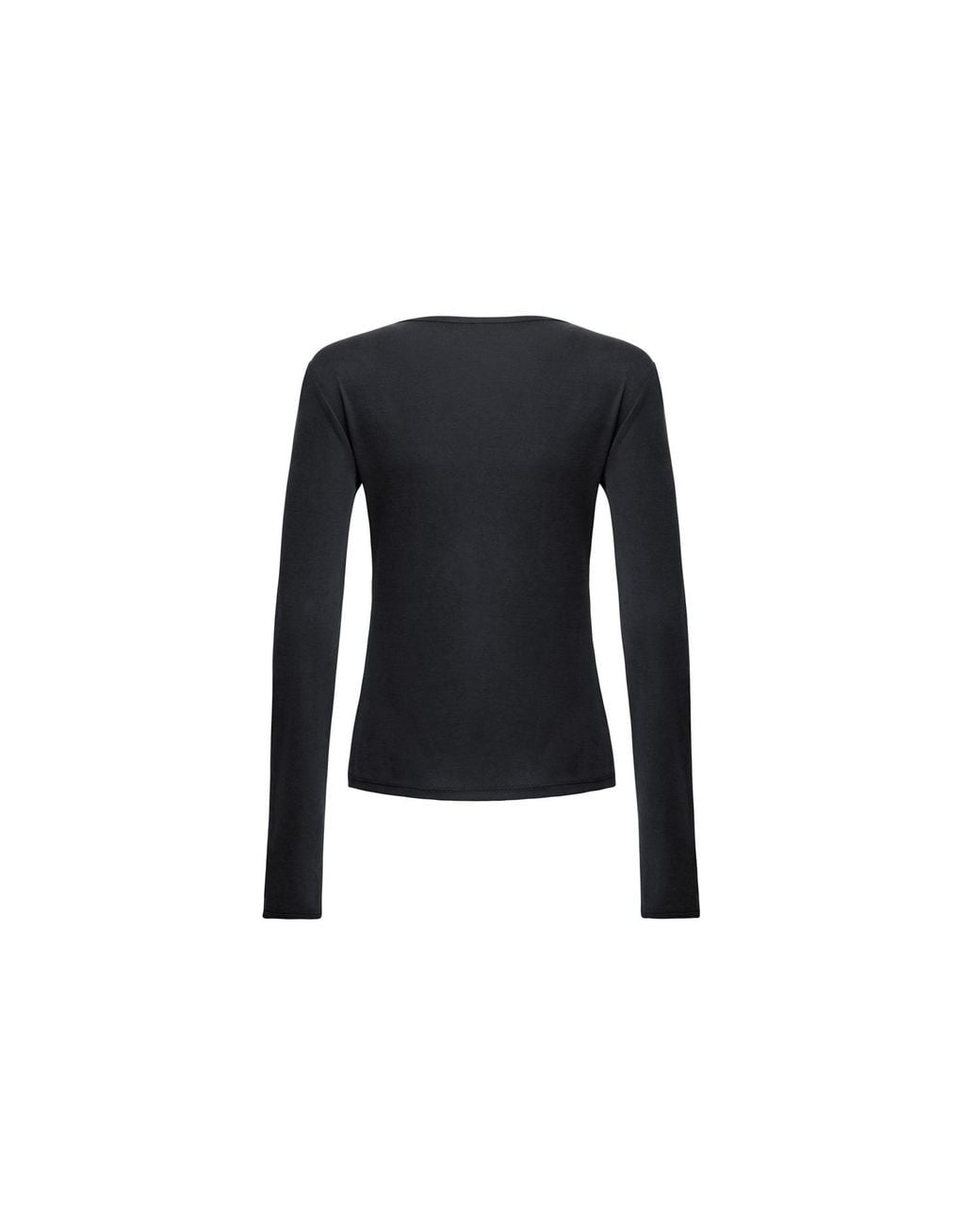 Audrey Vallens Black Avlw Rib Top