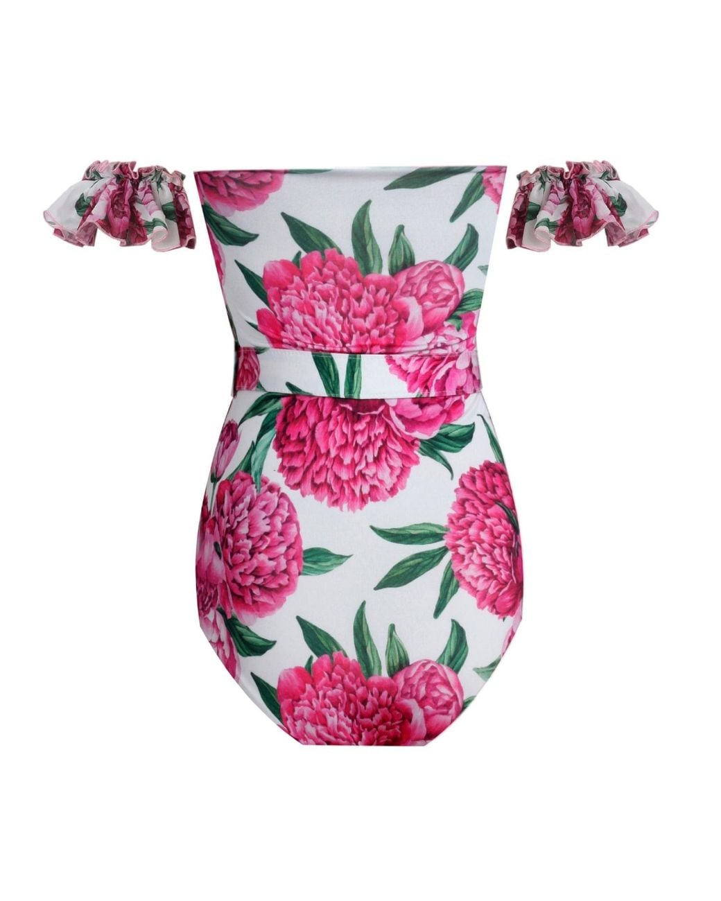 Nur Karaata Purple Marigold Swimsuit