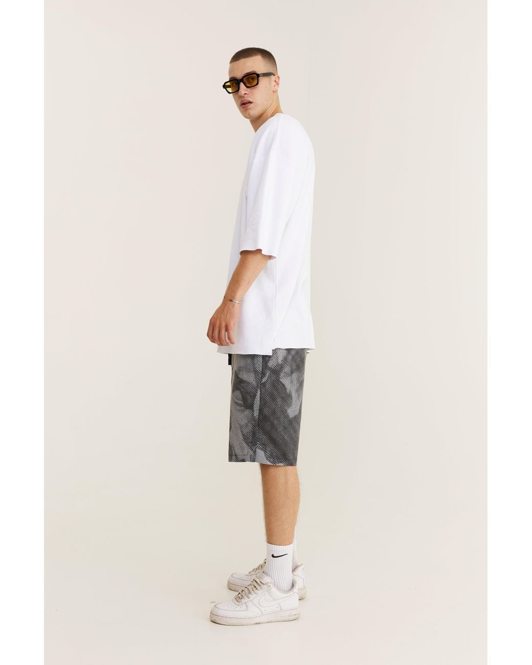 mysimplicated Gray Bermuda Shorts for men