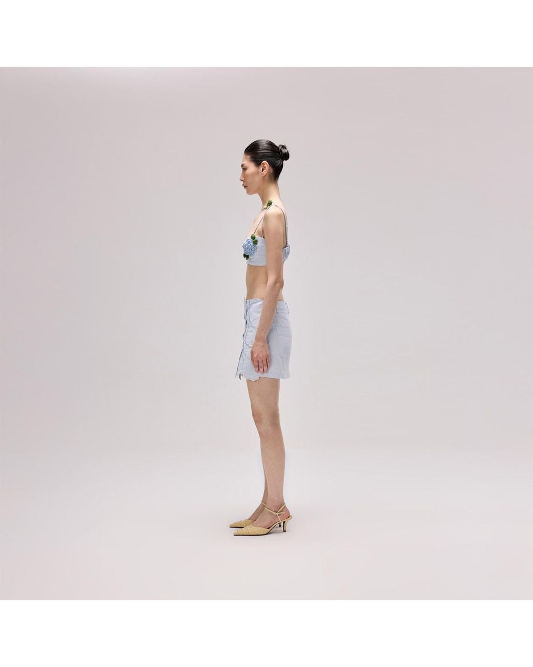 Herfetch Blue Resort Mini Skirt