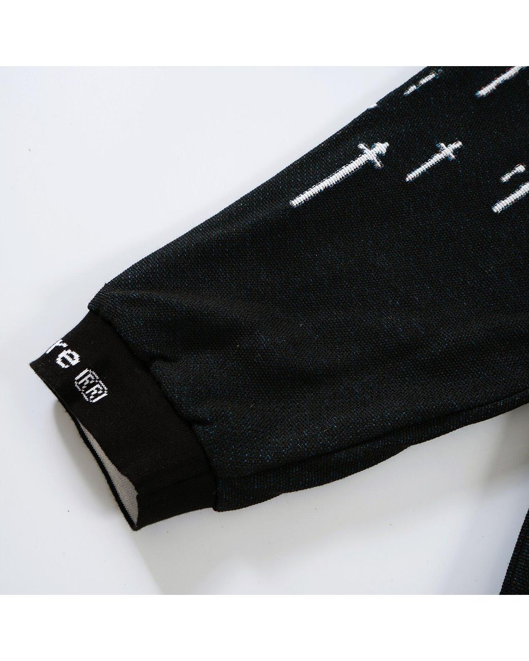 VERYRARE Black Entombment Crewneck for men