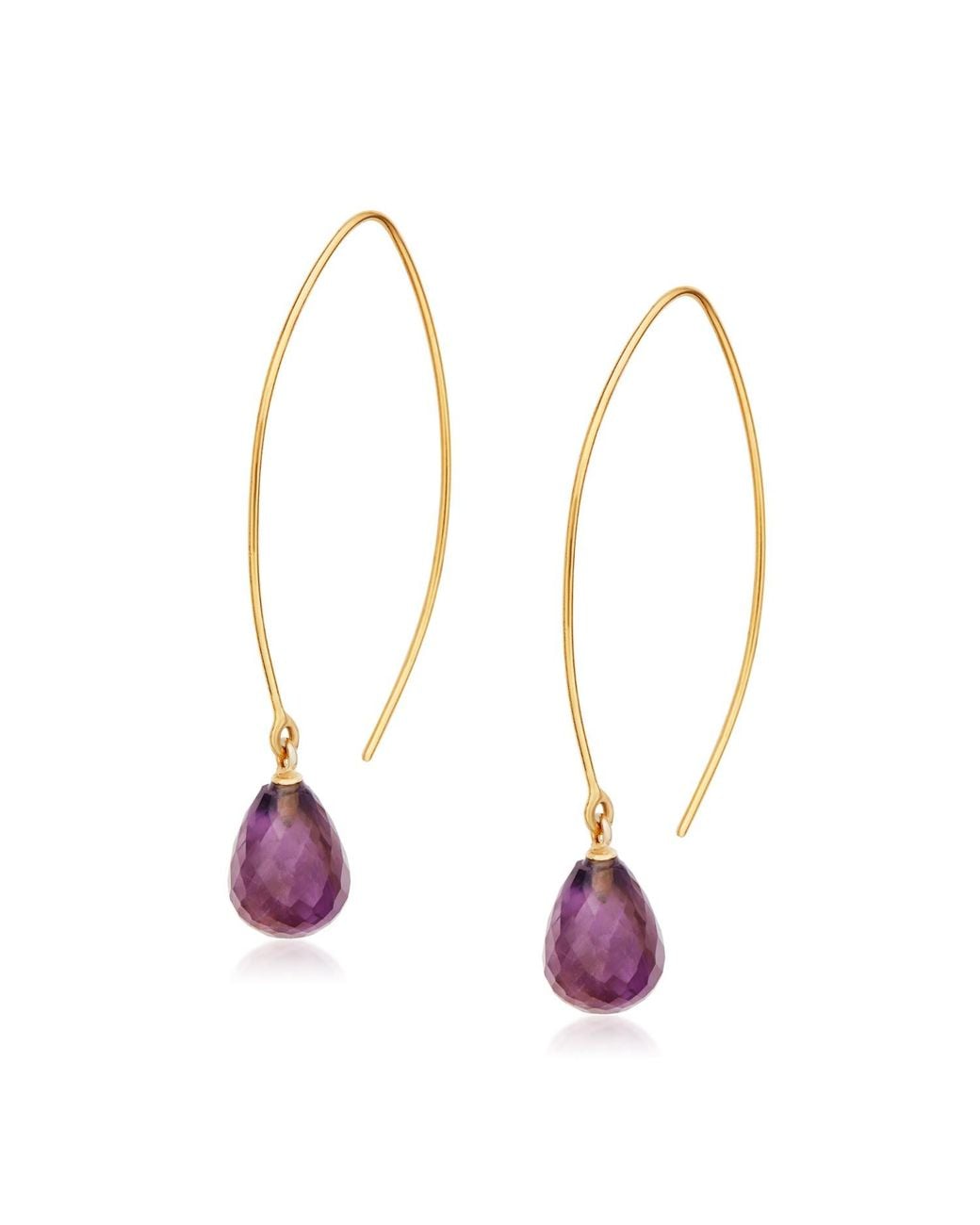 Preeti Sandhu Multicolor Jewel Drop Hoops