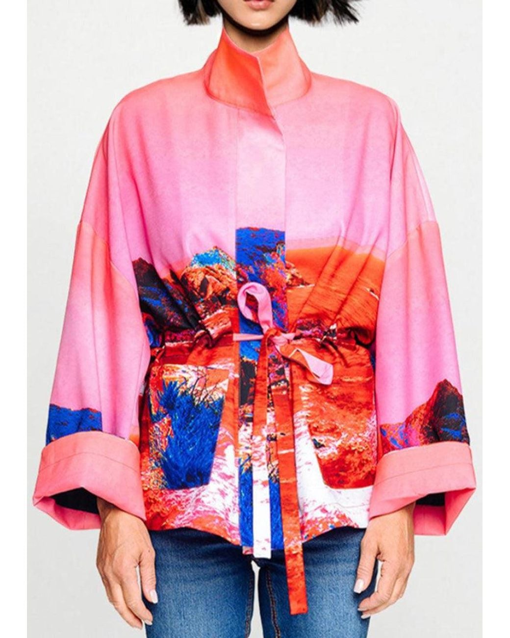 Maxjenny Red Square Boxy Jacket