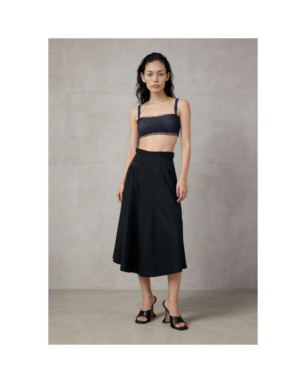 Monzlapur New York Black Mermaid Bandeau