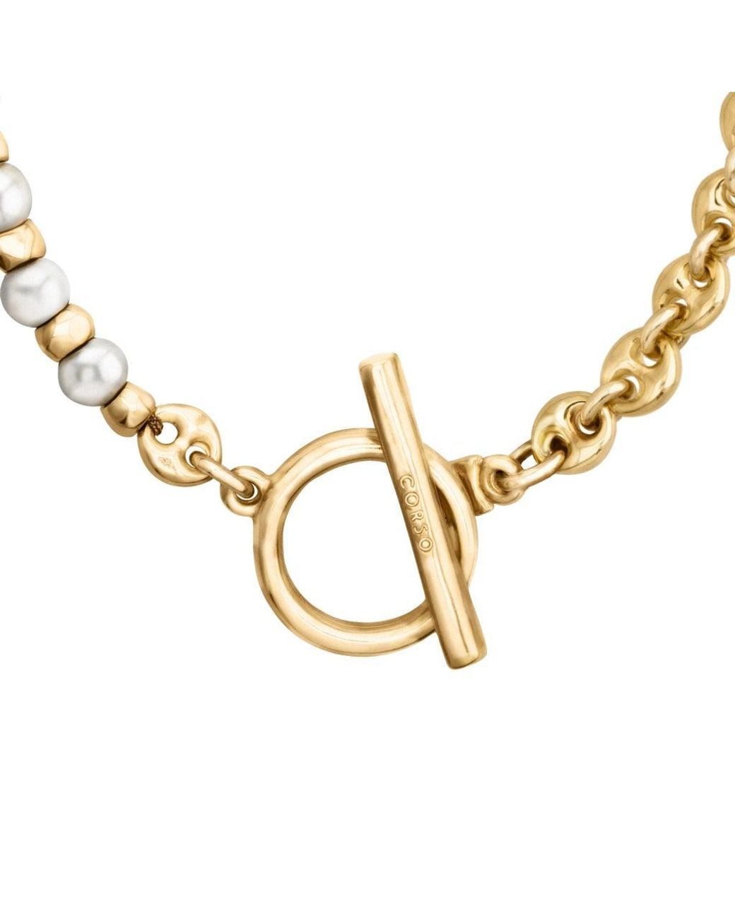 Corso Jewelry Metallic Bruna Pearl