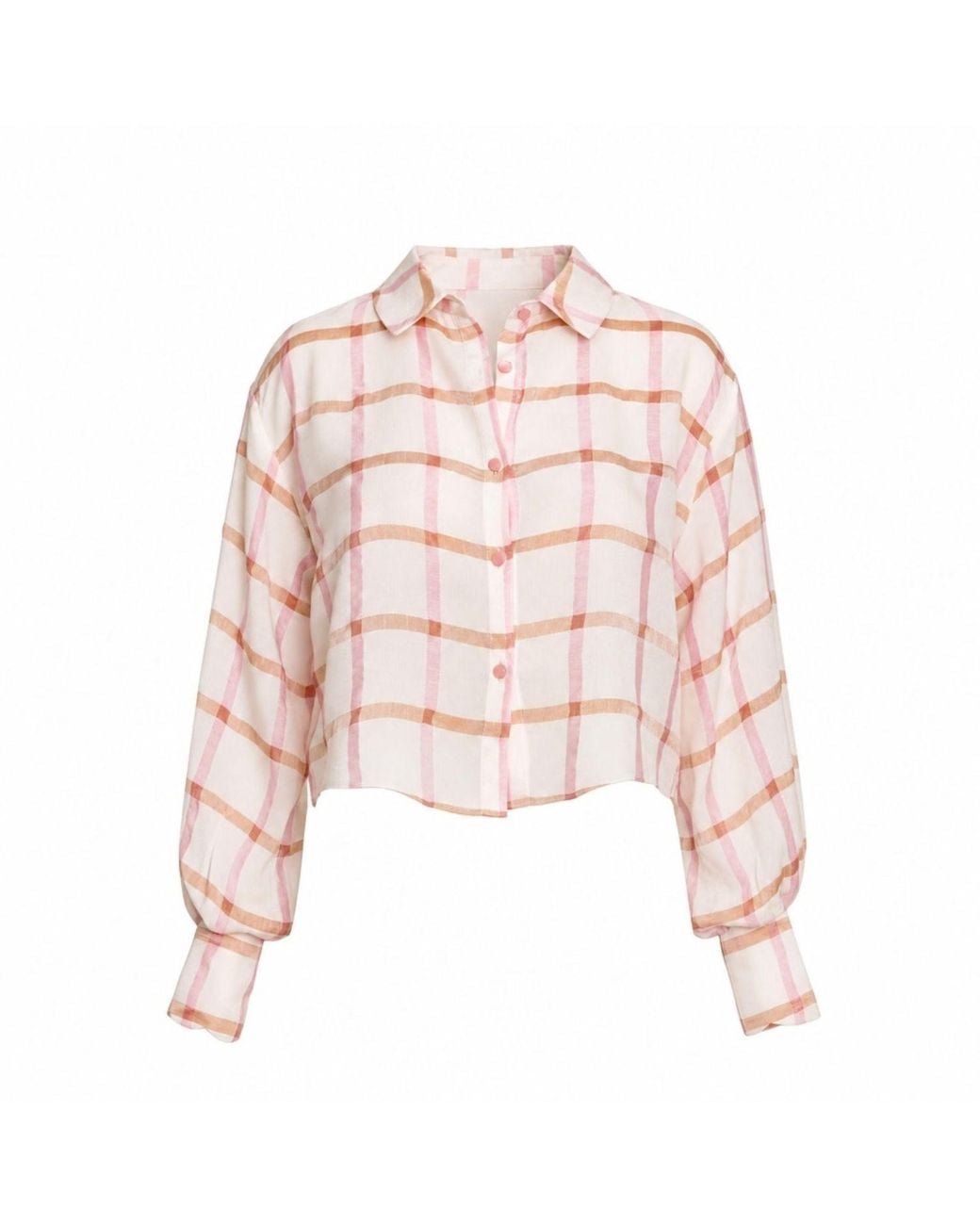 L’orangerie D’isabella Pink Picnic Shirt