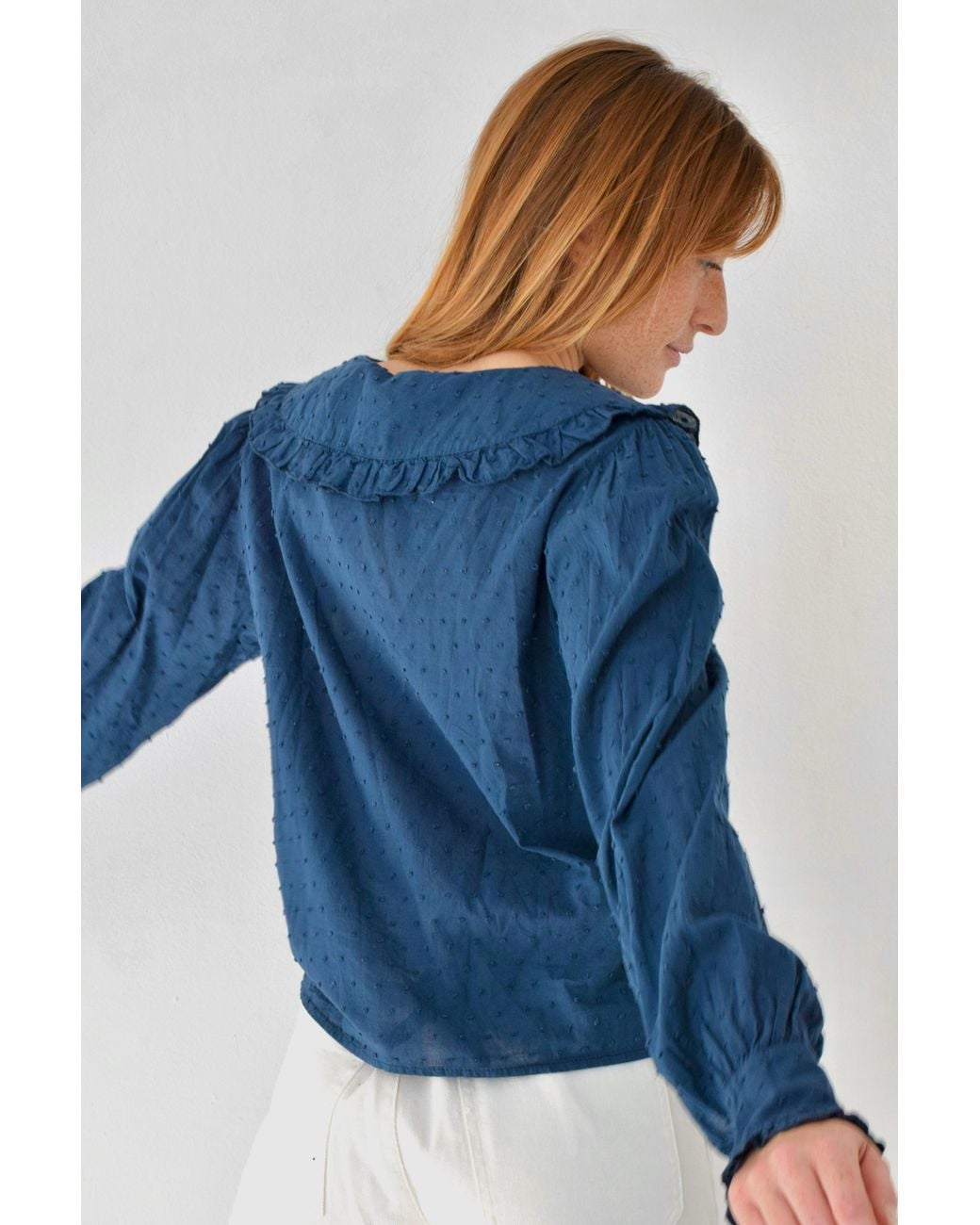 Mind Traveler Blue Diana Blouse