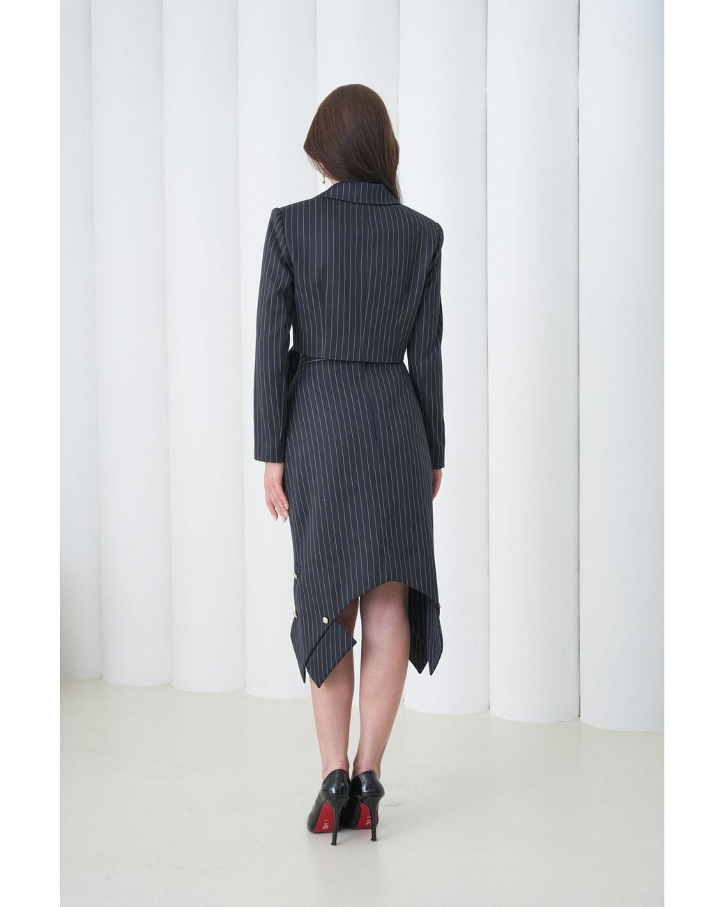 Lumina Eligma Black Sovereign Crop Jacket