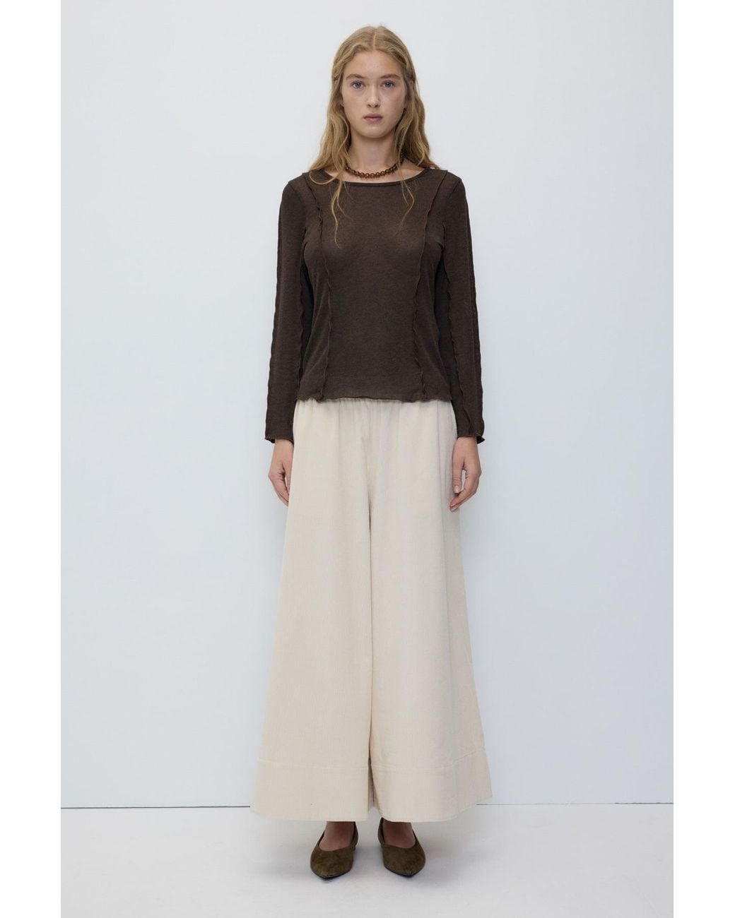 Rita Row Natural Neutrals Lobe Corduroy Pants