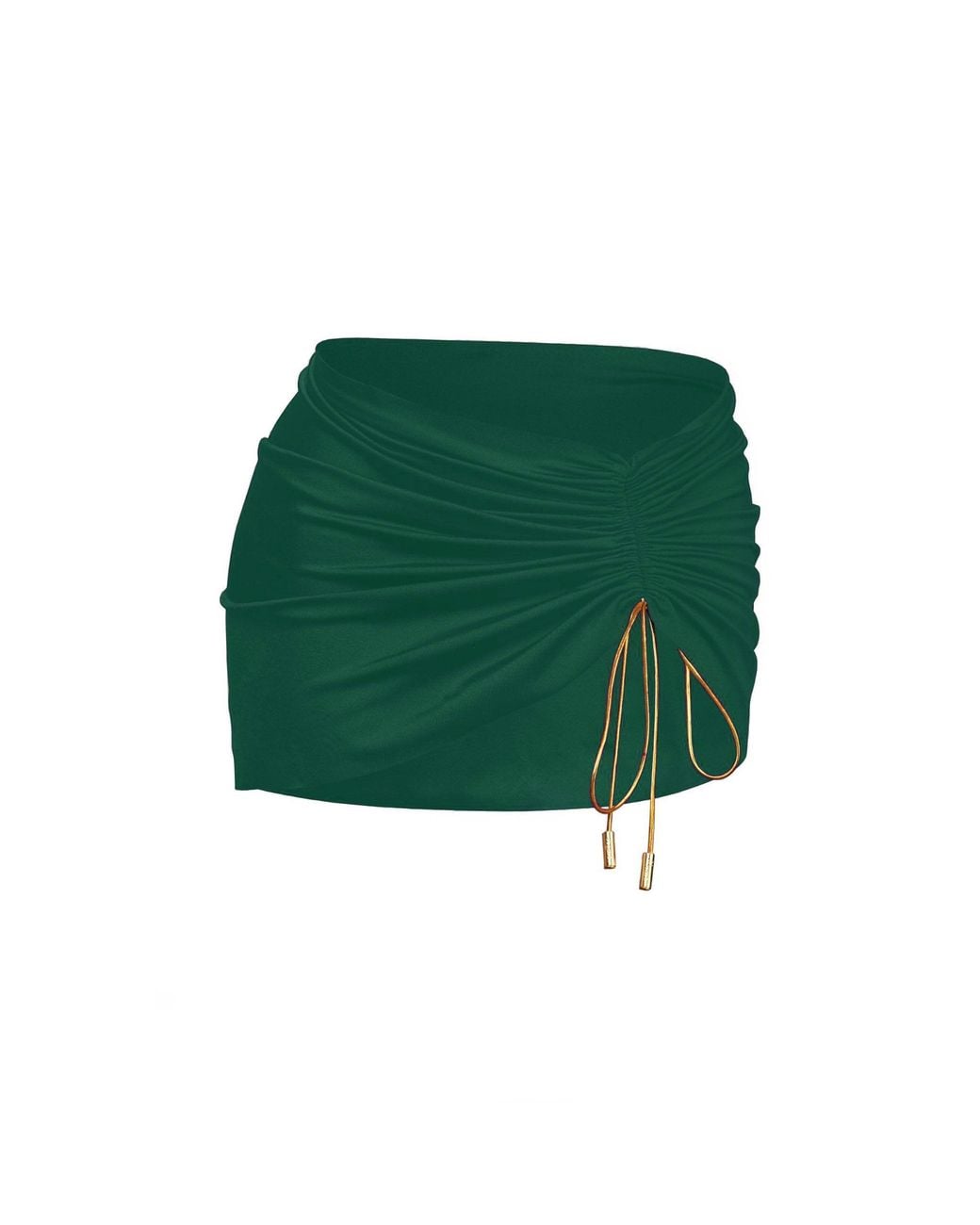 Capri Swim™ Green Resort Mini Skirt Hunter