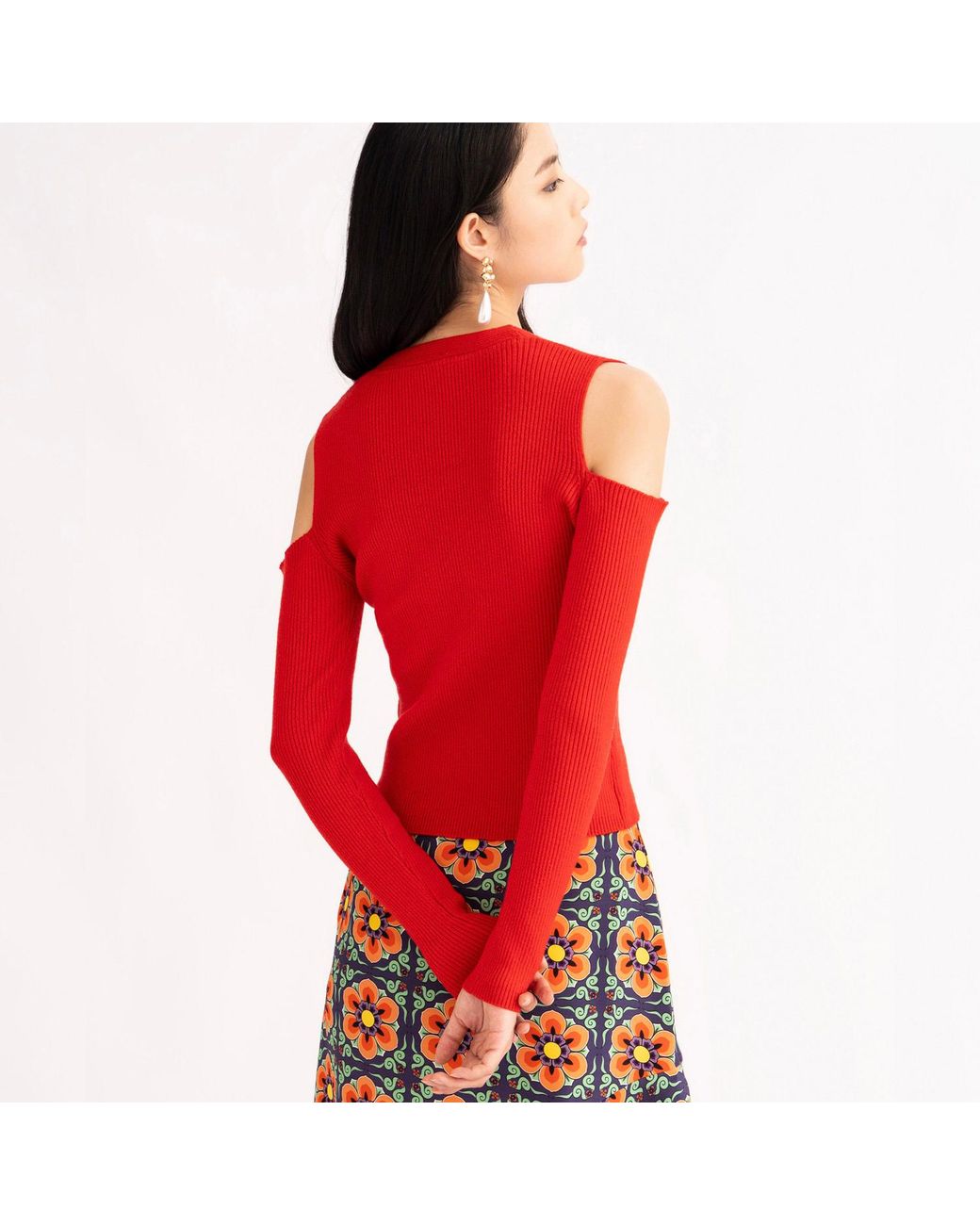 Emma Wallace Red Min Top