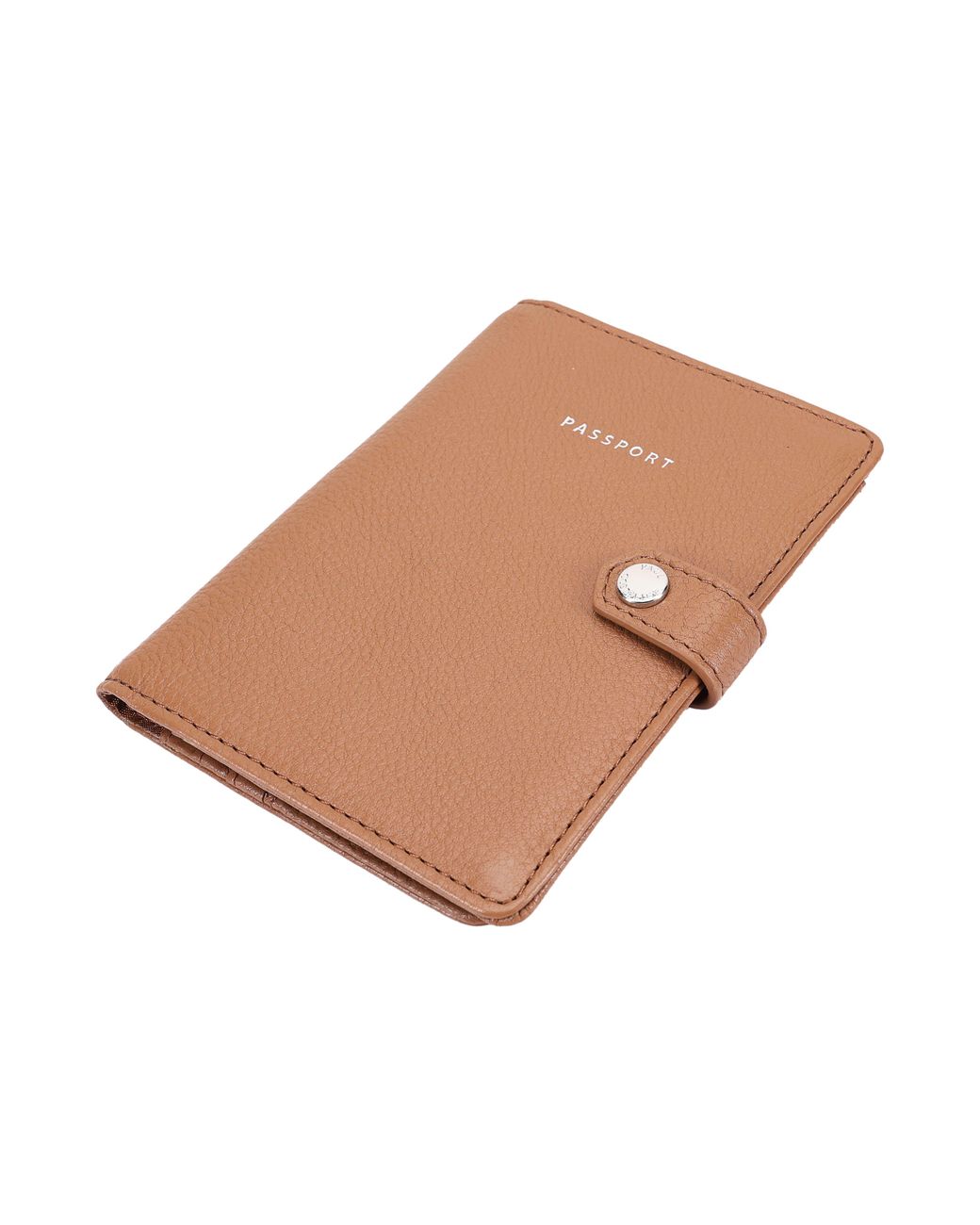 Paul Costelloe Blue Tuira Leather Passport Holder for men