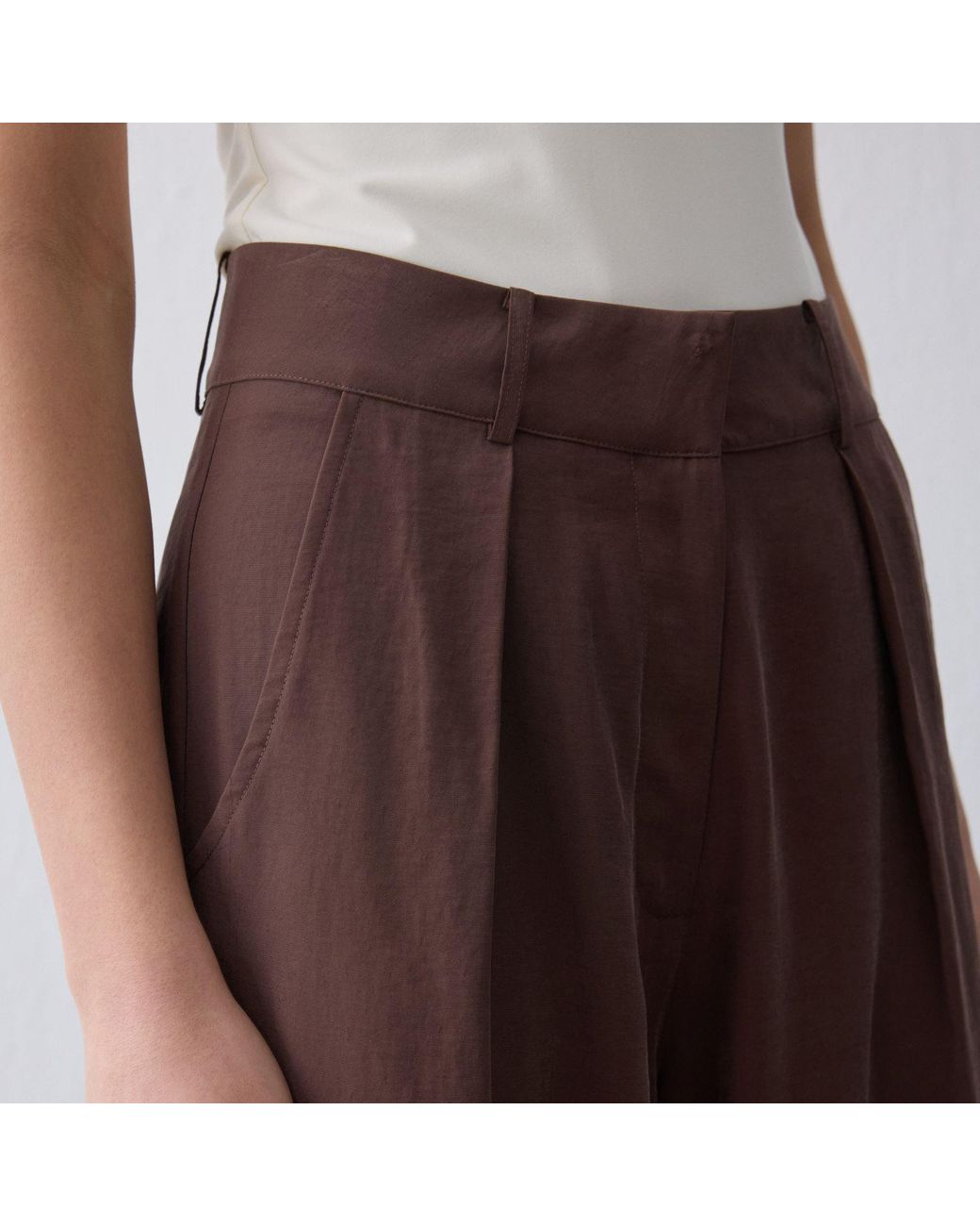 Thisisu Collection Brown Vera Pant –