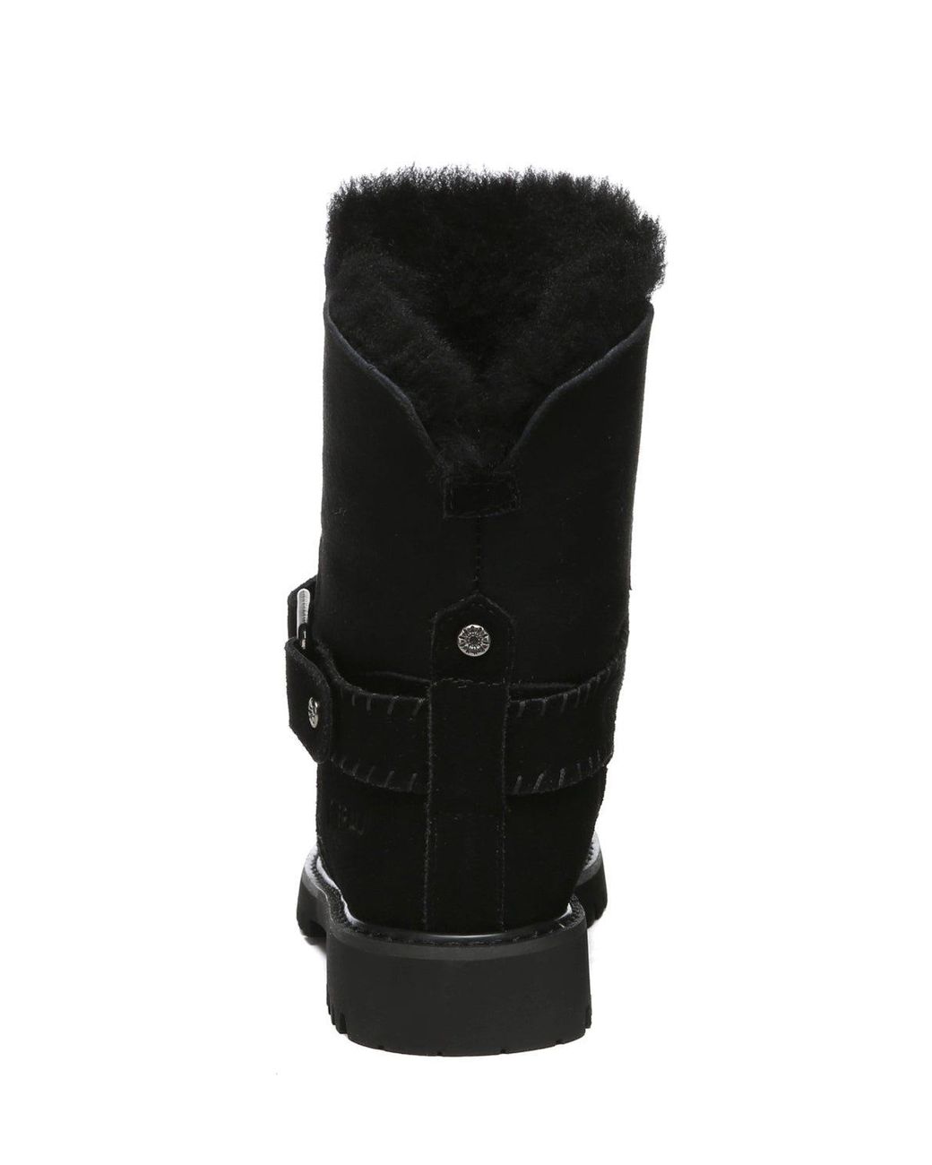 EverAu Australia Black Pheasant Mid Calf Fashion Boots