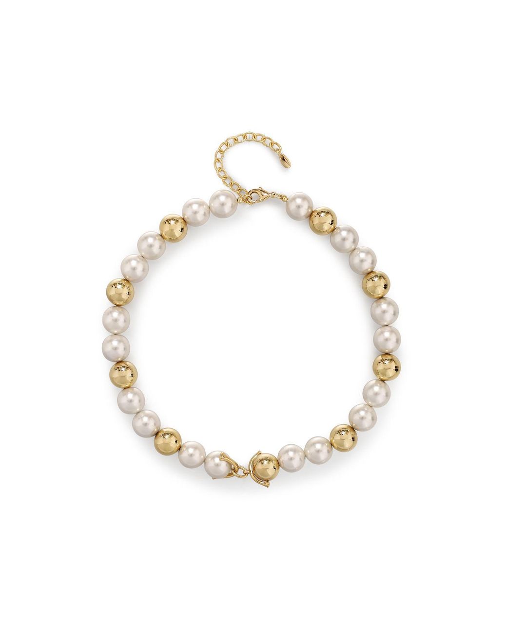 Retro Chic Metallic Victoria Moon Necklace