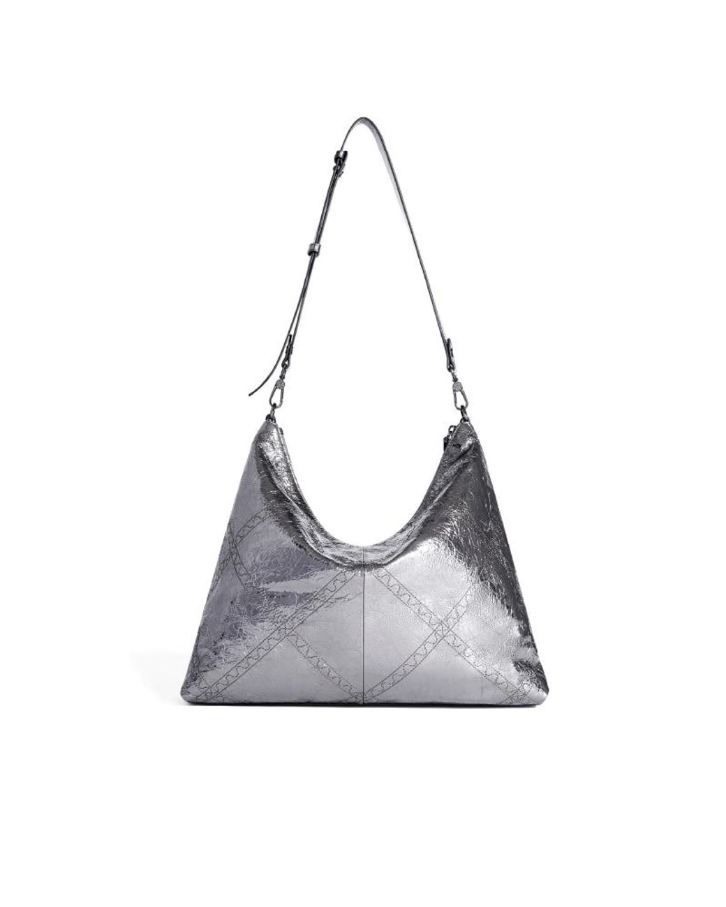 Orange Cube White Metropolitan Crossbody Bag