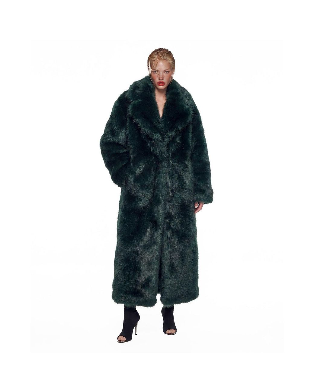 OSCARMORRIS Green Nuit Coat For