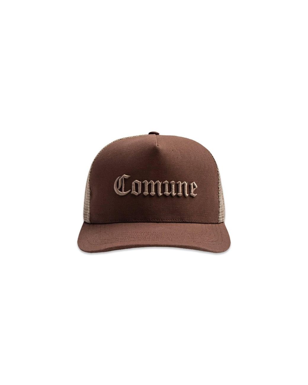 Comune Brown Cali Trucker Hat for men