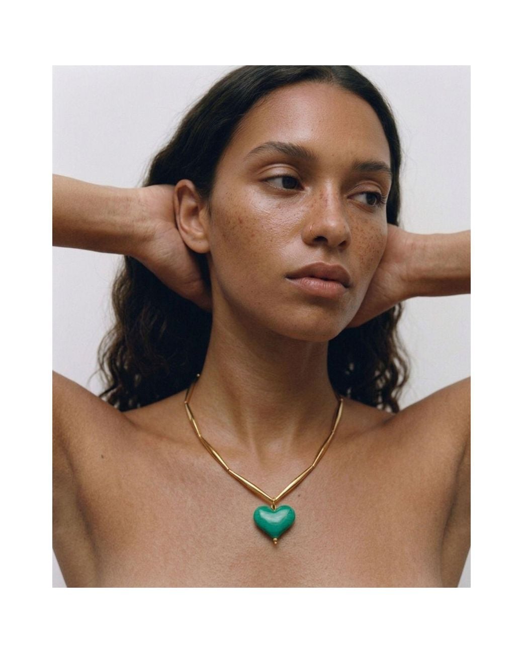 Tohum Design Blue Cuore Necklace – Mint