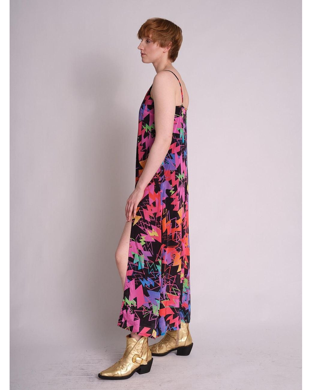 Any Old Iron White Zowie Long Dress