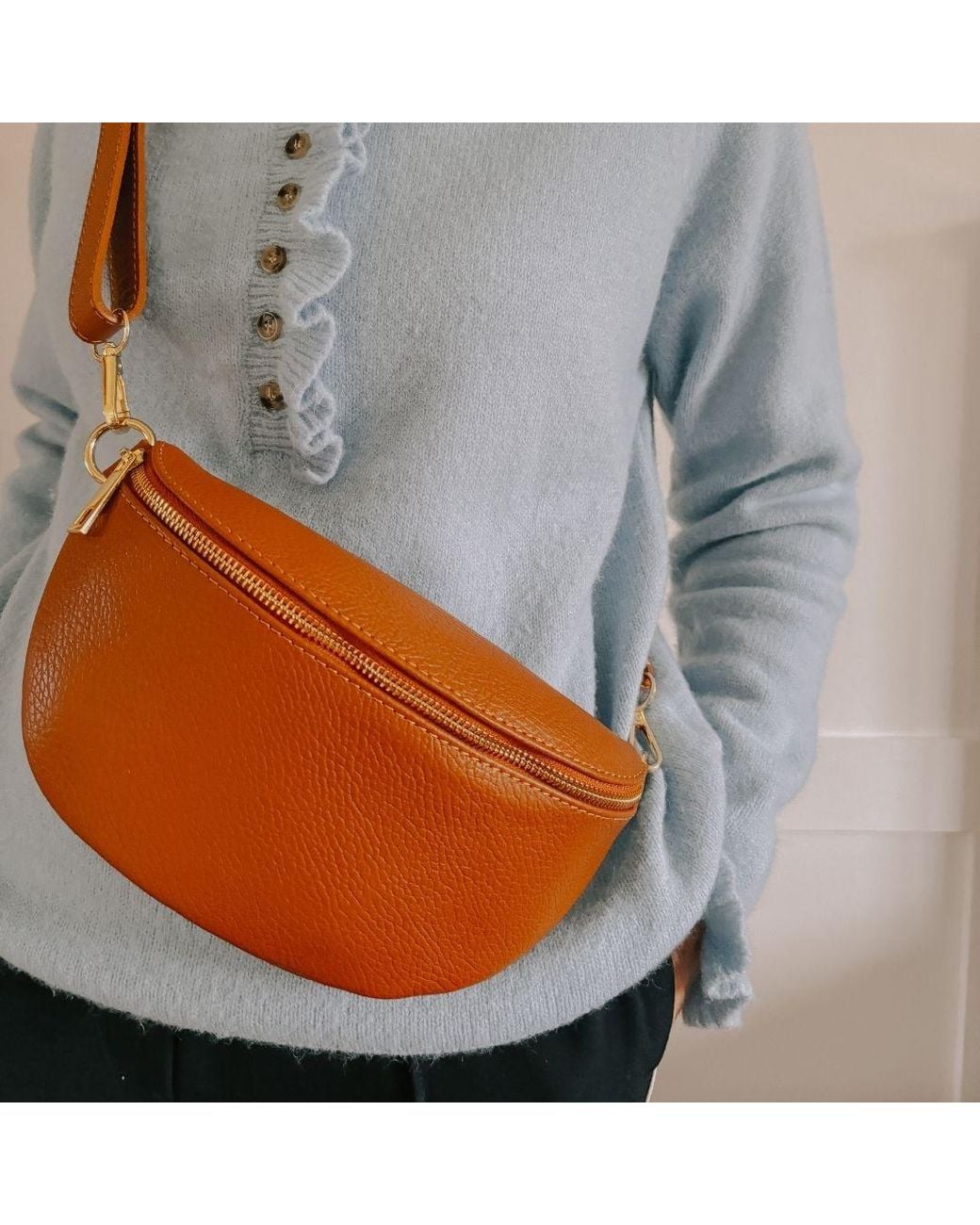 Betsy & Floss Brown Zadar Crossbody & Waist Bag