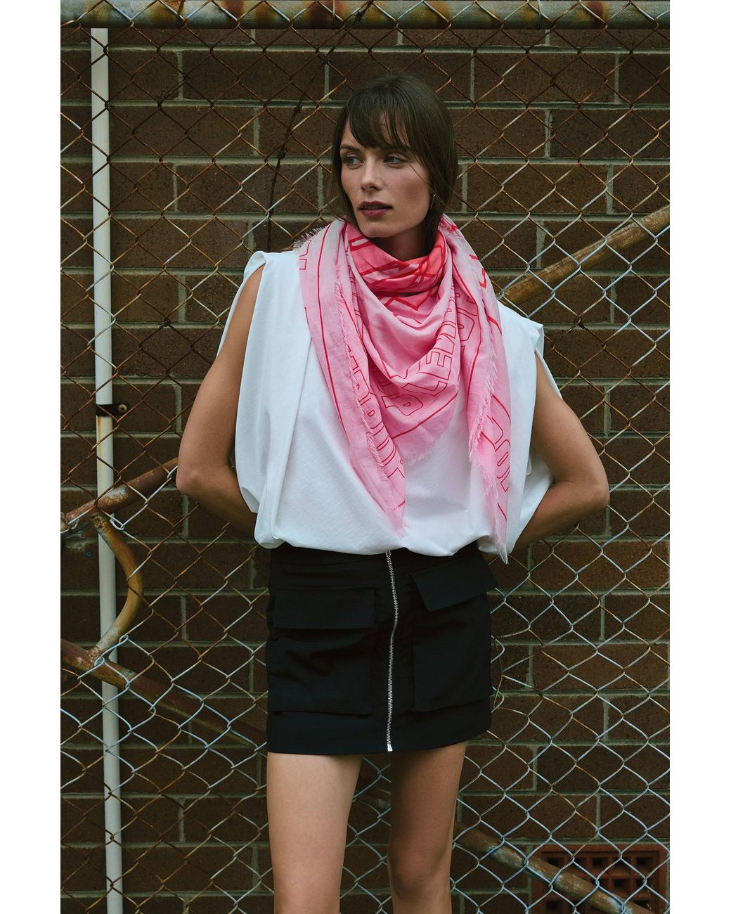 Lendrop Studios Black Giacinta Mini Skirt