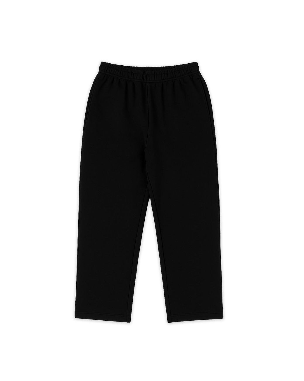 Éclectique Black Straight Leg Joggers for men
