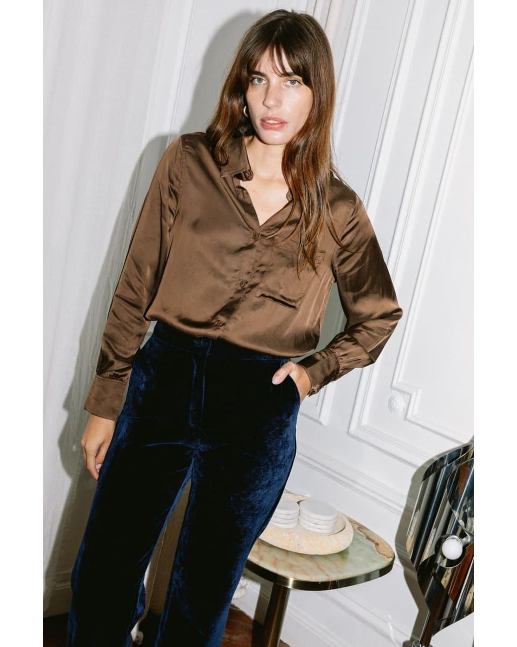 AVANI Apparel Brown Kauri Shirt