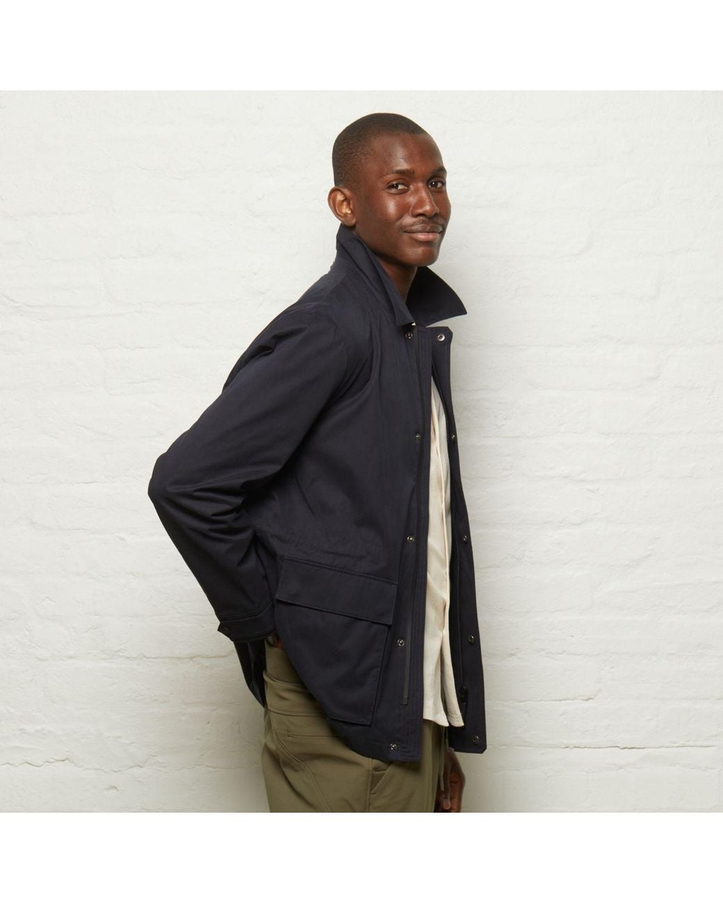 Guards London Blue Gunner Safari Jacket for men