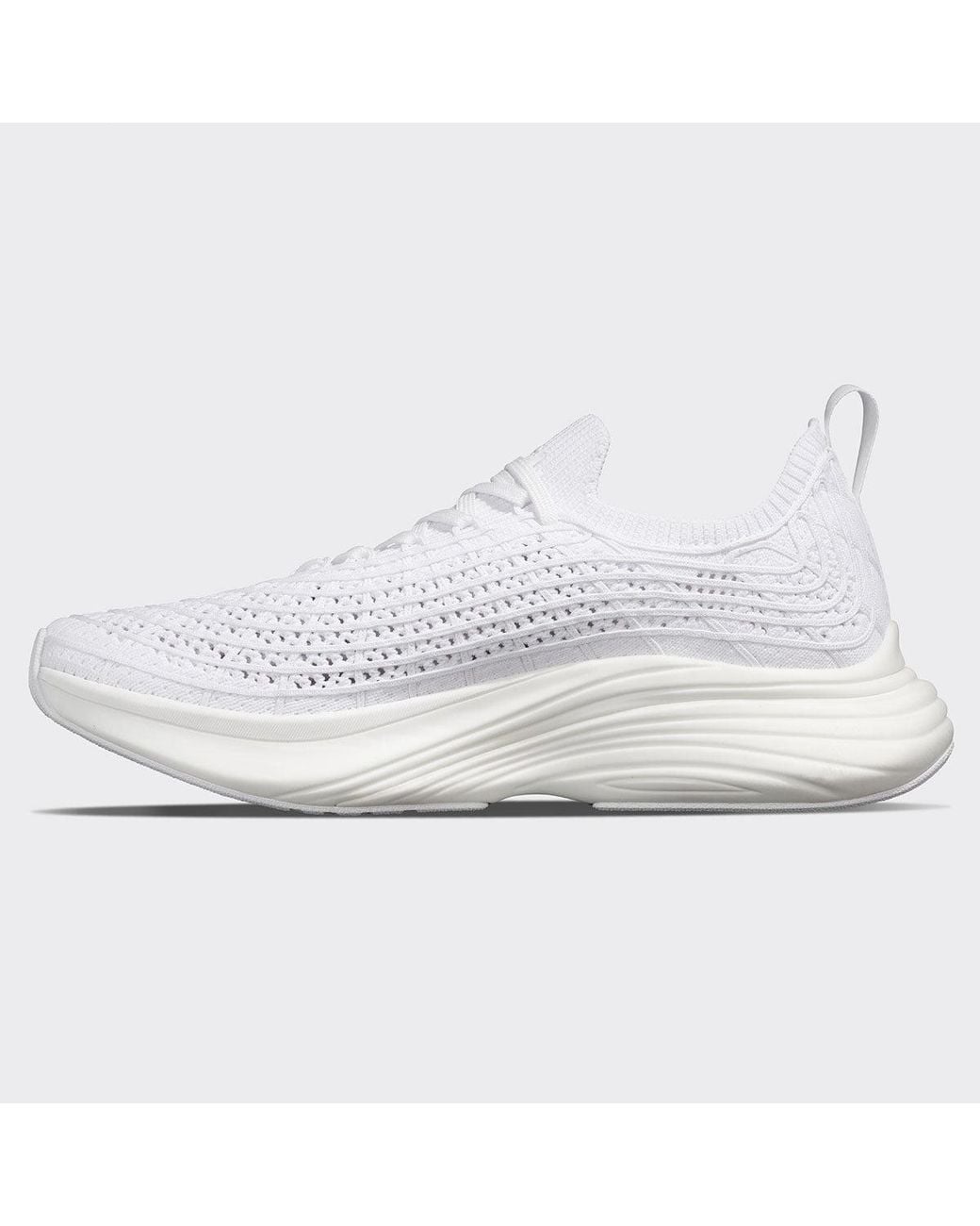 Athletic Propulsion Labs White Techloom Zipline