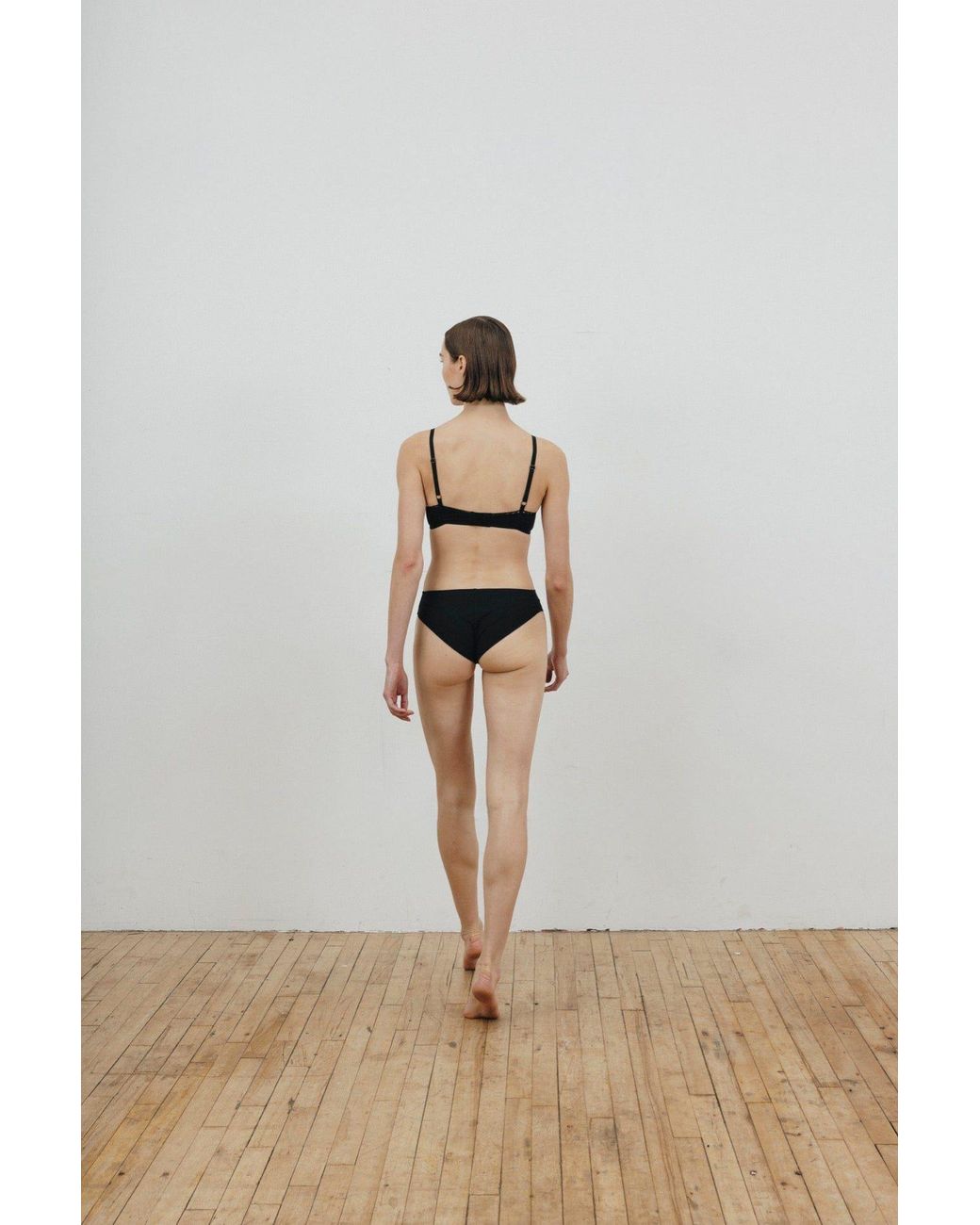 Verdant Intimates Black Modal Air Full Bra