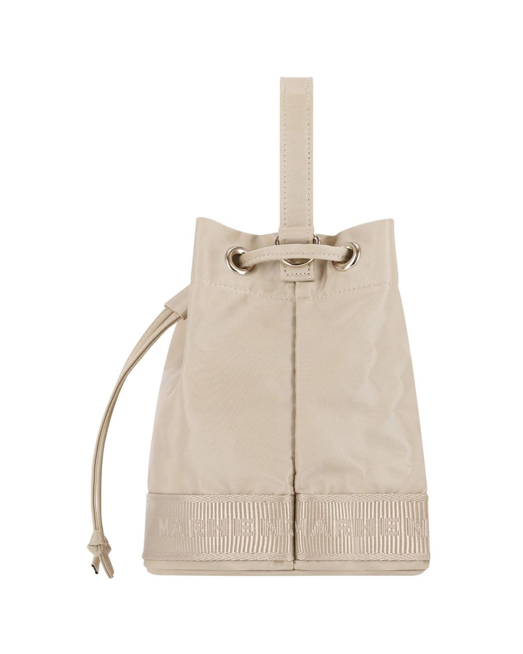 MARHEN.J Natural Neutrals Recycled Nylon Bucket Bag