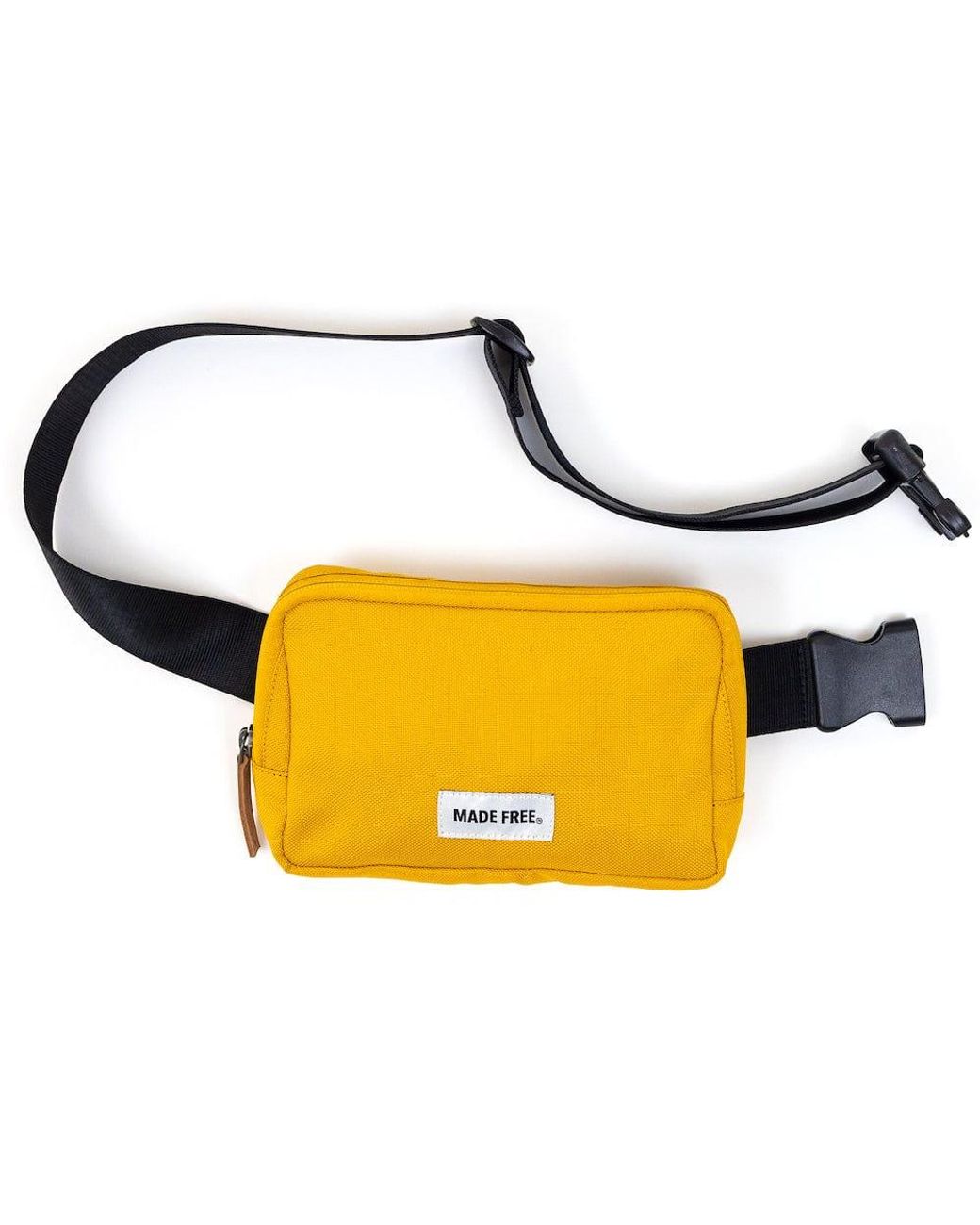 Made Free Yellow Hip Pack Aw Mustard