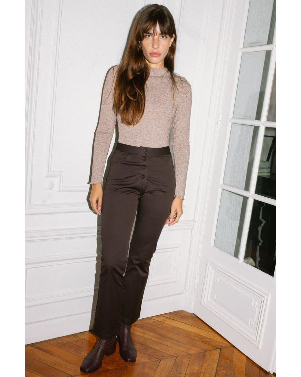 AVANI Apparel Brown Avena Pants