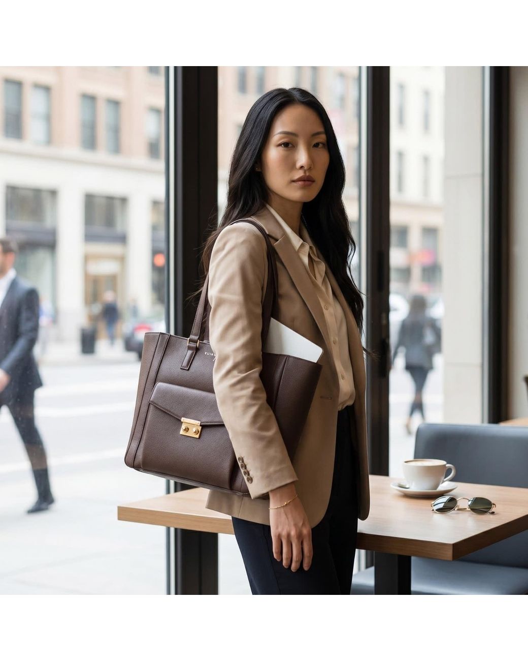 Luis Steven Brown Classic Tote