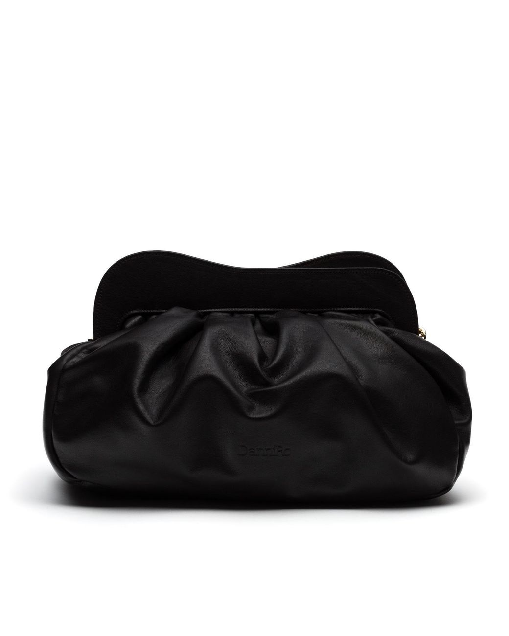 Danni Ro Black Lisbon Large Clutch