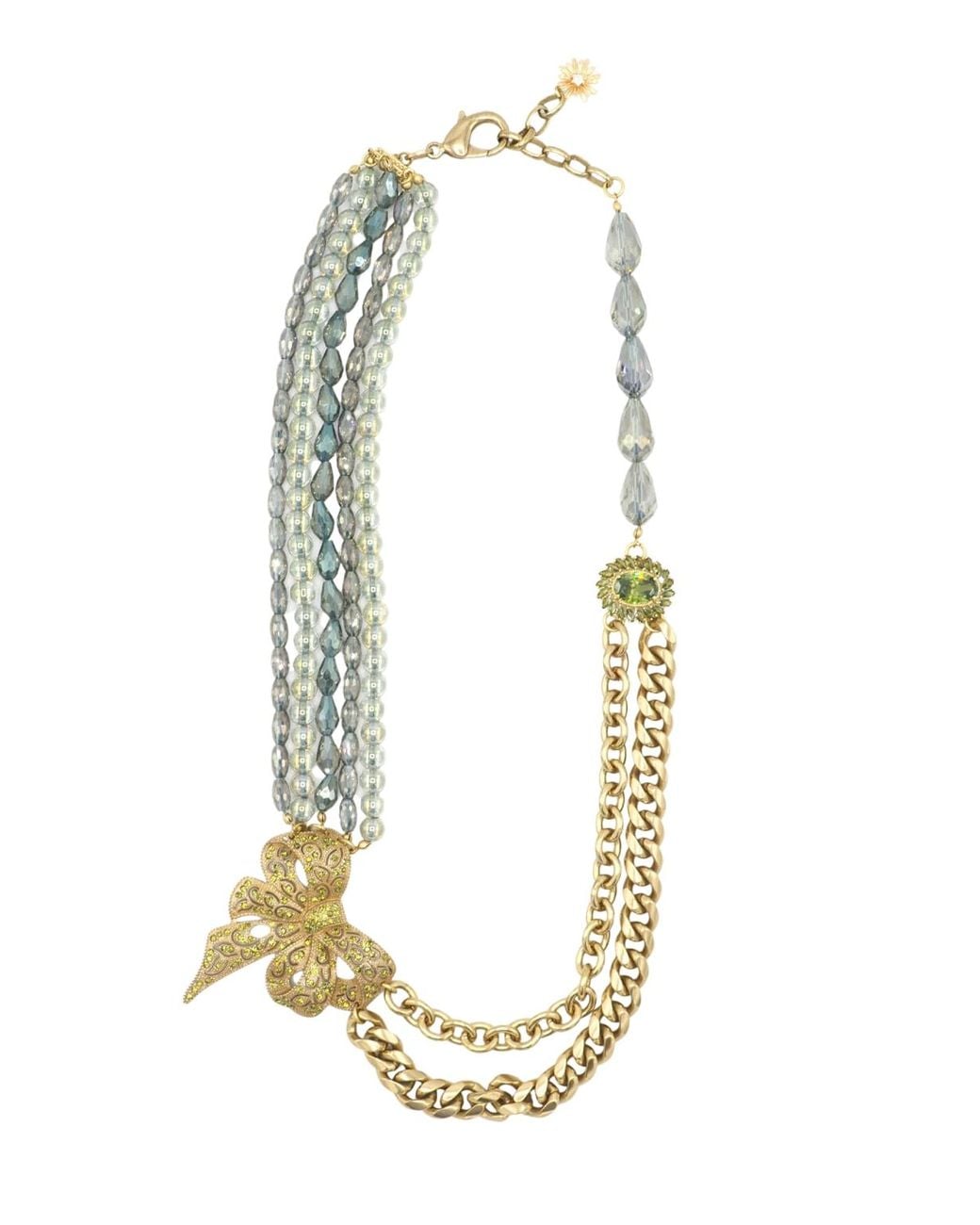 Sita Nevado White Lazo Necklace