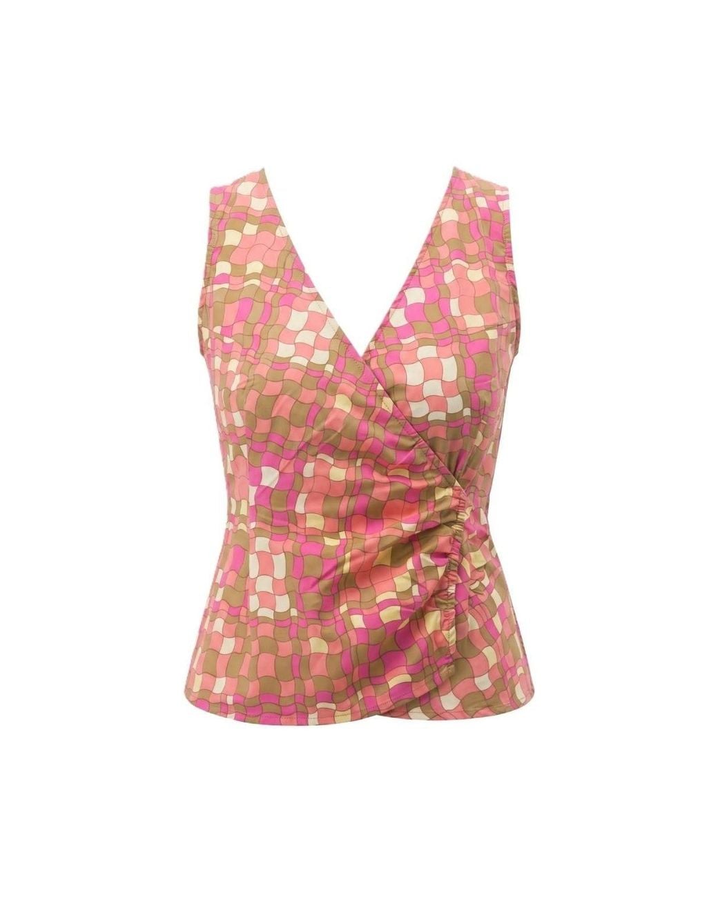 Montce Red Ibiza Geo Selah Top