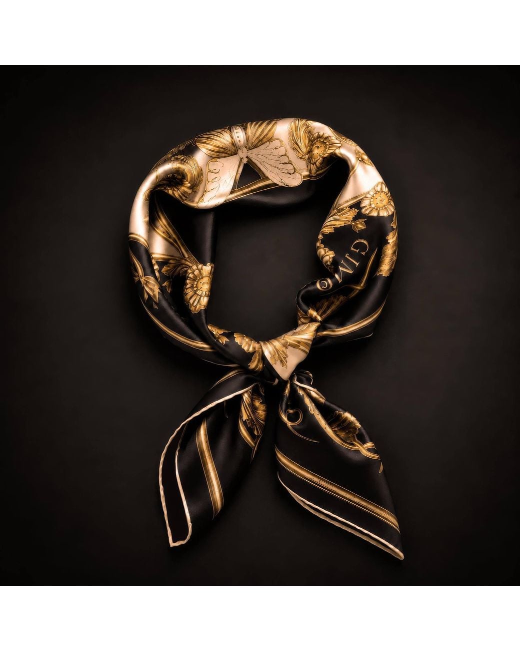 Garyjamesmcqueen Black The Midas Skull Foulard
