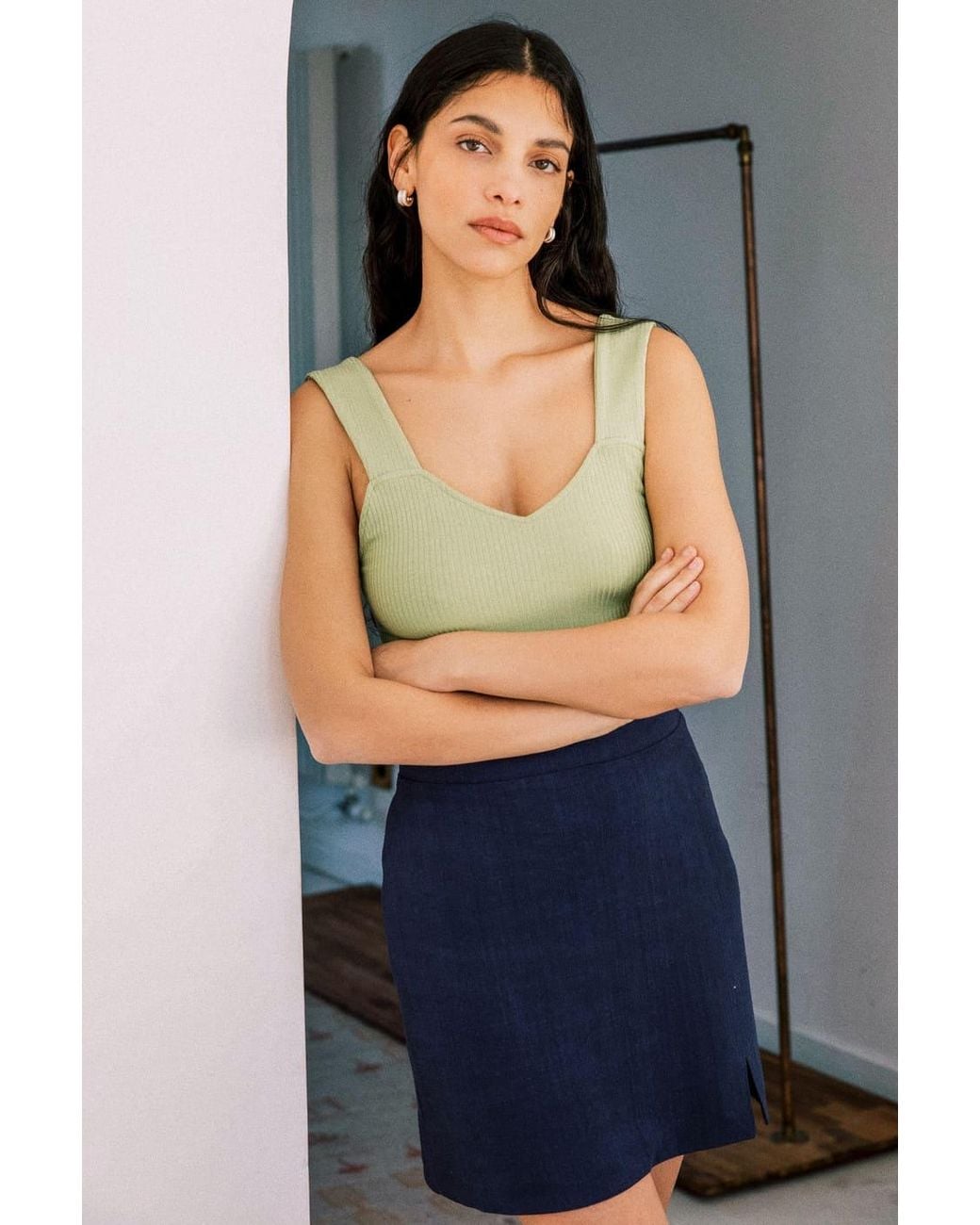 AVANI Apparel Blue Agave Skirt