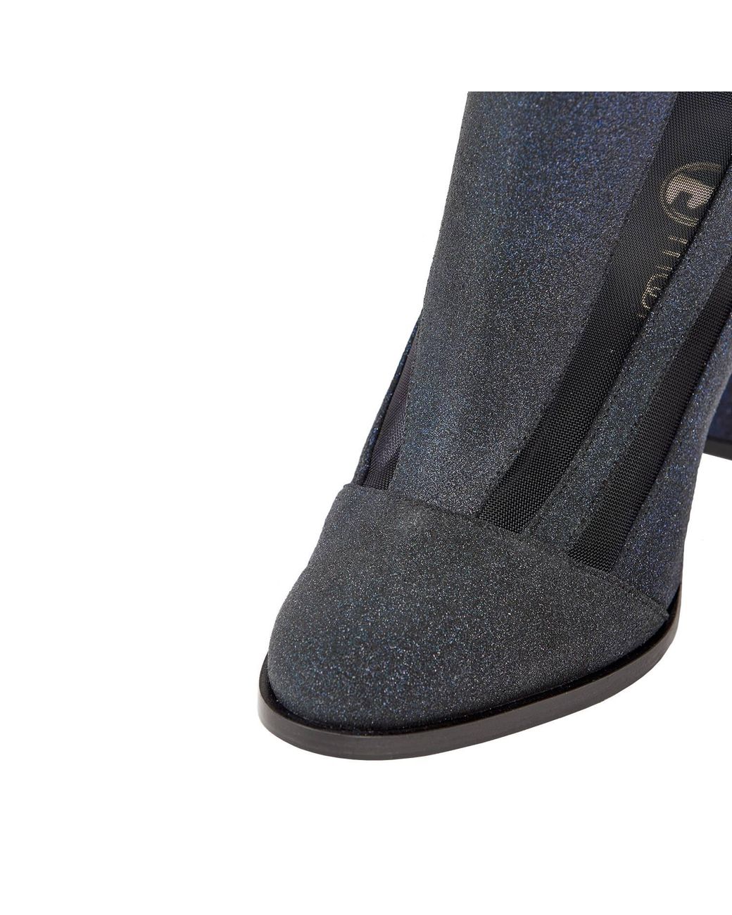 Moon D'elle Blue Raggio Ankle Boots