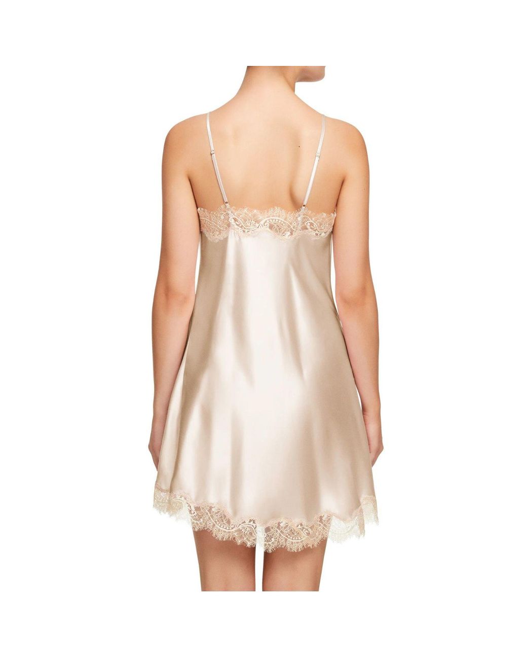 SAINTED SISTERS Natural Neutrals Scarlett Shell Shell Chemise