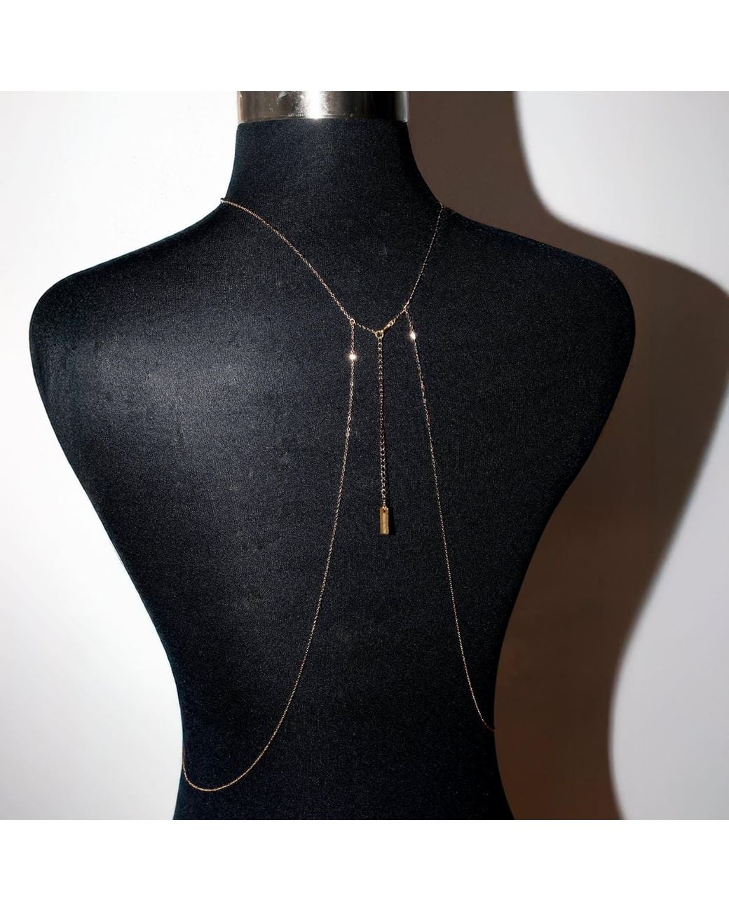Studio Baloge White Aziza Body Chain